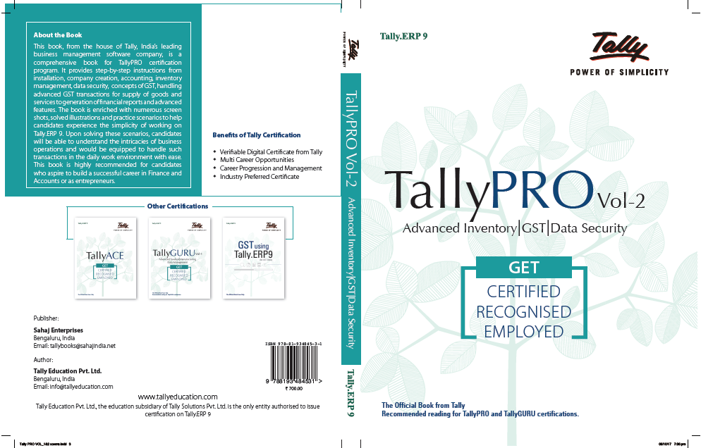 Tally PRO Vol.2